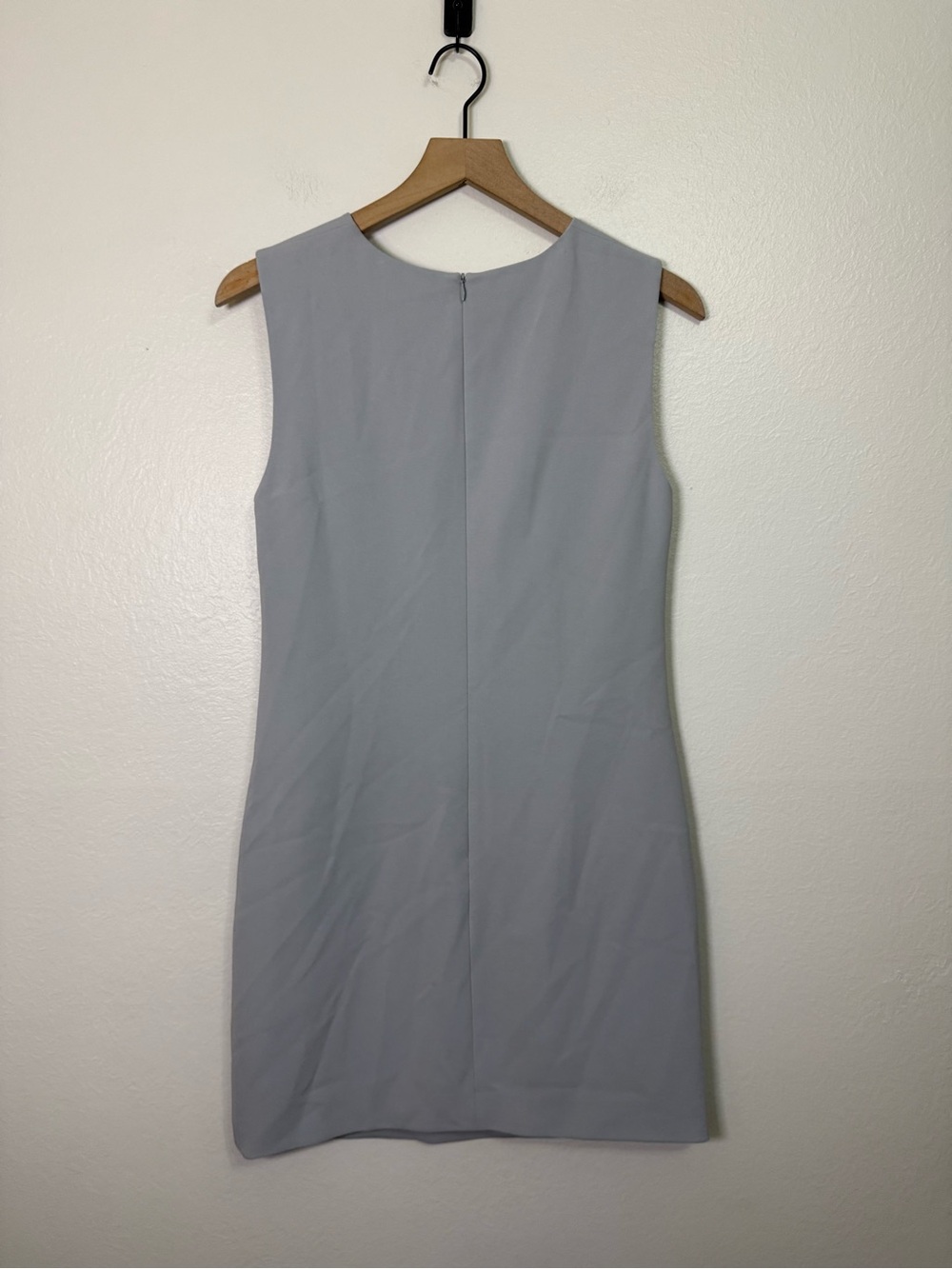 Theory Shift Dress in Admiral Crepe Fabric - Picture 4 of 5